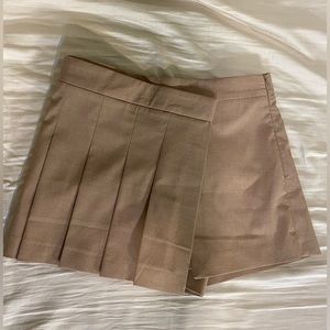 Zara asymmetrical wrap skort